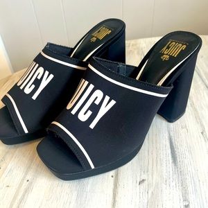 Juicy 4 inch sandals size 7.5 *Never Worn*